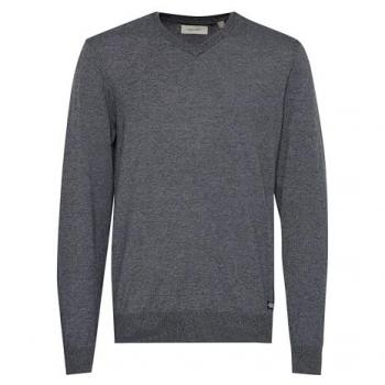 Blend V-Ausschnitt-Pullover »BHBRUTON V-neck« Black