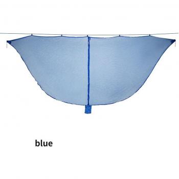 Hammock Insect Netting, 210T Nylon Mesh, with Drawstring Bag, 6 Meters Rope, Double Sided Zipper