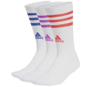 Adidas Calzini Crew 3 Strisce con Cuscinetto – Collezione a 3 Paia