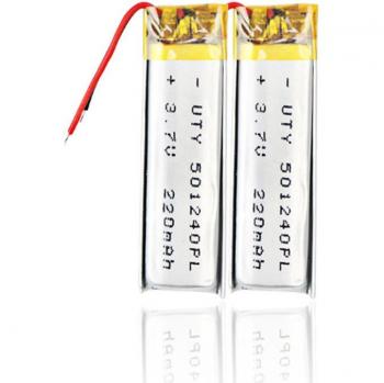 Batería recargable 220mAh para pulseras inteligentes
