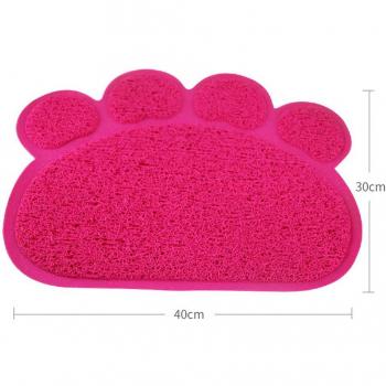 Cat Litter Box Mat 30x40cm Elastic Fiber