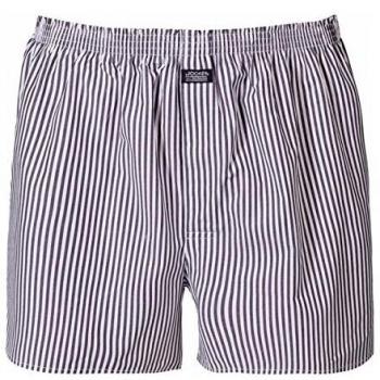 Jockey Herren Unterwäsche Boxer Woven Stripe 2er Pack, Größe:XL;Farbe:Navy