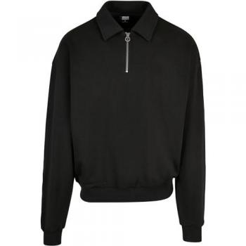 Sweatshirt classique col ras du cou Noir L