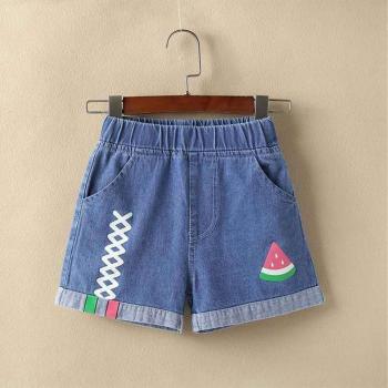 Ropa Adolescente: Shorts Vaquera con Estampado