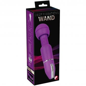 Wand-Vibrator Silikon Lila 10 Vibrostufen