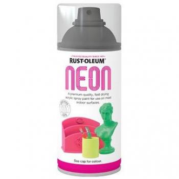 Rustoleum Satin Pink Neon Effect Spray Paint 150ml