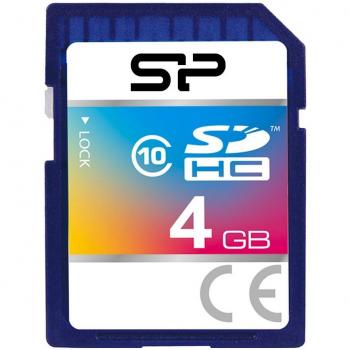 Flash Card 4 GB Silicon Power Classe 10