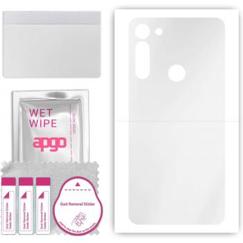 Apgo Soft TPU Skin Sticker for Motorola Moto G8 with Positioning
