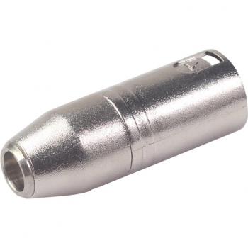 Mini XLR 3-Pin Male to XLR 3-Pin Adapter