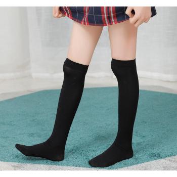 Youth Glide White Knee Socks for Girls 1–14 yr