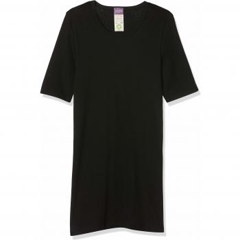 Living Crafts Kurzärmliges Shirt für Damen 4 in Black