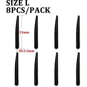 Aparejo Carpa 8‑Plomo: Mangas Antiedreos Tungsteno