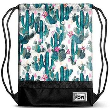 Saco Mochila Cactus Oh My Pop 34x47x1cm
