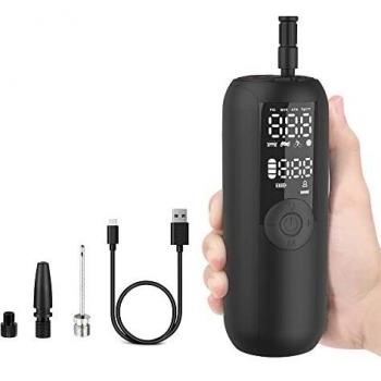 Bike Pump Electric Tyre Inflator, LP1 Portable Air Compressor 150PSI RRP £59.99