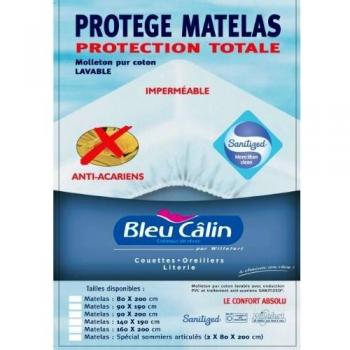Protège Matelas Anti-Acariens 60x120 cm