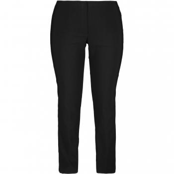 DORIS STREICH Slim Fit Hose schwarz