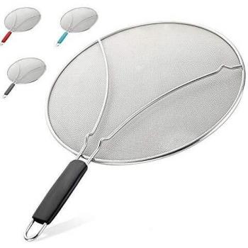 Zulay 13-Inch Stainless Steel Splatter Shield