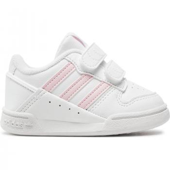 Adidas Sneakers TEAM COURT 2 CF I, Couleur Blanc, 22