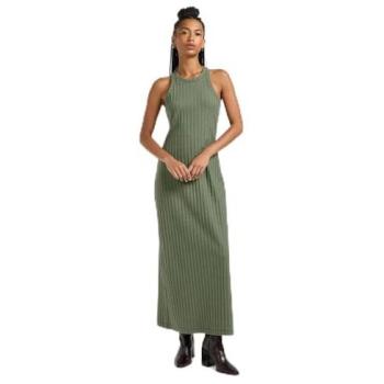 Robe débardeur côtelée Lee Femme Vert