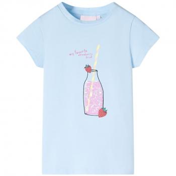 Soft Blue Youth T-Shirt Size 92