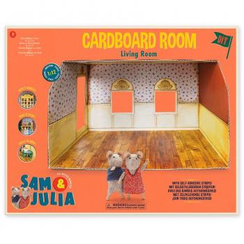 Rattenhuis Kartondecoratie voor de Salon – Handig DIY