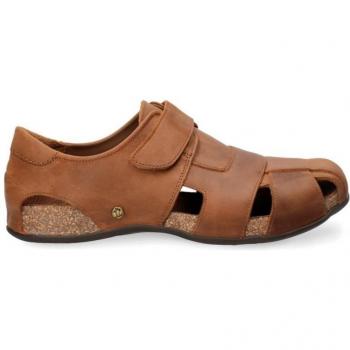 Panama Jack Fletcher Sandalen Herren hellbraun