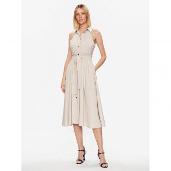 Liu Jo CA3348 T2508 Hemdkleid Beige Regular Fit