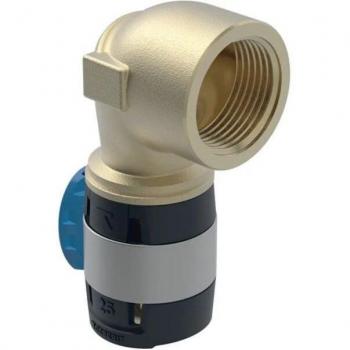Geberit Coude de transition FlowFit 620540001 DN 12/15, Ø 16 mm, R 2000 / 2, 90° avec filetage intérieur