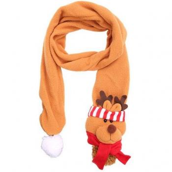Alce Navideño con Bufanda para Decoración