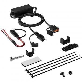 Cargador de Moto USB Dual 12V-24V Carga Rápida