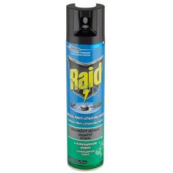 Raid aerosol proti létajícímu hmyzu s eukalyptovým olejem, sprej 400 ml