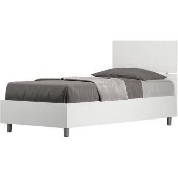 Cama Blanca Renoma 80x200 cm con Cabecero Inclinado