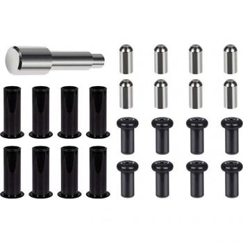 Pasador de Bisagra + Guía de Extracción para Puerta Jeep JK JL 2007 (25 uds.)