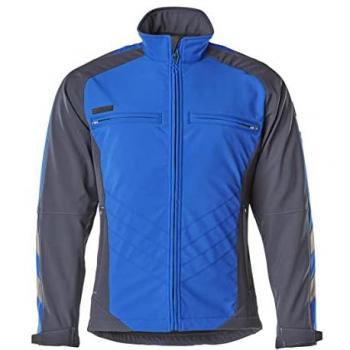 MASCOT® Herrenjacke Dresden, Softshell, 4XL, kornblau/schwarz