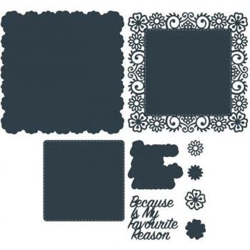 Troqueles de Flores para Scrapbooking