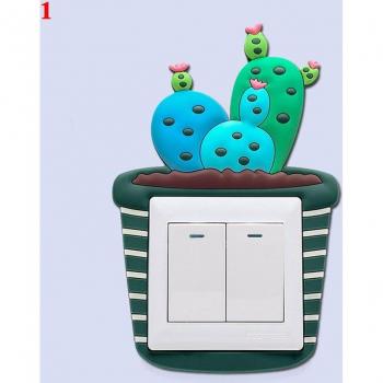 Cubierta Luminosa Cactus 3D – Accesorio de Luz y Decoración