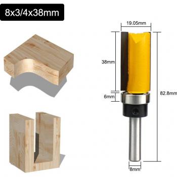 8mm Schacht Carbide Frees voor CNC Houtbewerking