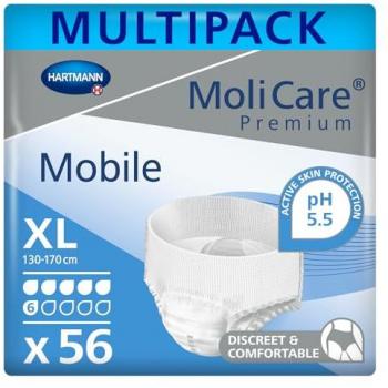 Pannolino Pull Up Giorno Molicare Mobile 6 Gocce XL (14 pezzi)