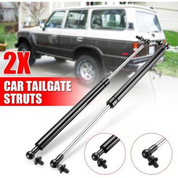 Autoleader 2 Pcs Black Tailgate Gas Struts for Toyota Land Cruiser 60 Series (1980-1990)