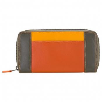 Portafoglio in pelle Mywalit Lucca con zip grande