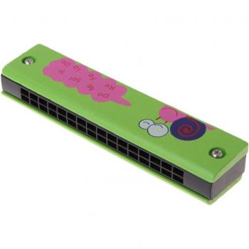 Harmonica 24 trous en métal pour débutants clé de C