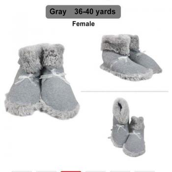 Winter USB Foot Heating Slippers