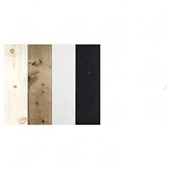 Cabecero de madera maciza combinado pizarra vintage 80x60 cm
