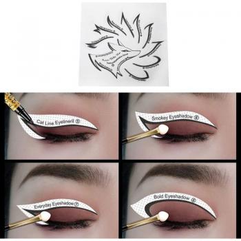 Pochoirs de maquillage pour les yeux