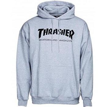 Thrasher Skate Mag Hoodie grau meliert