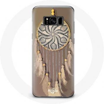 Housse Samsung S8 Attrape-Rêve Marron – Capteur de Rêves 100% Étanche
