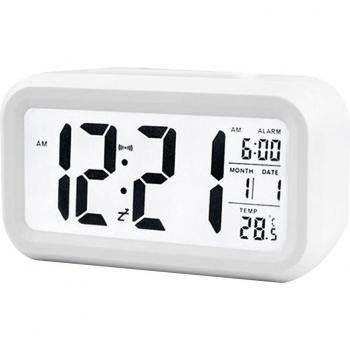 Backlit Digital Alarm Clock with Snooze Function