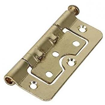 Hurlinge 104Z Pin, Electro Brass, 75×52 – Dual Piece Gold