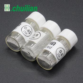 0.45 mm / 0.5 mm / 0.6 mm Solder Balls (3 pcs)