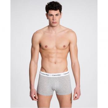 Calvin Klein Pack 3 Bóxers Tiro Bajo Gris – Cómodo y Sofisticado